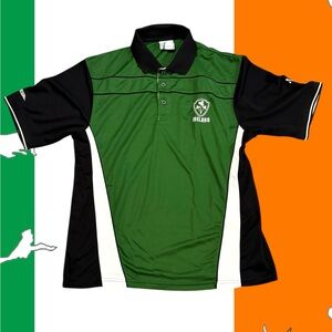 Croker Sports Polo Shirt Ireland Golf‎ Shamrock Embroidered